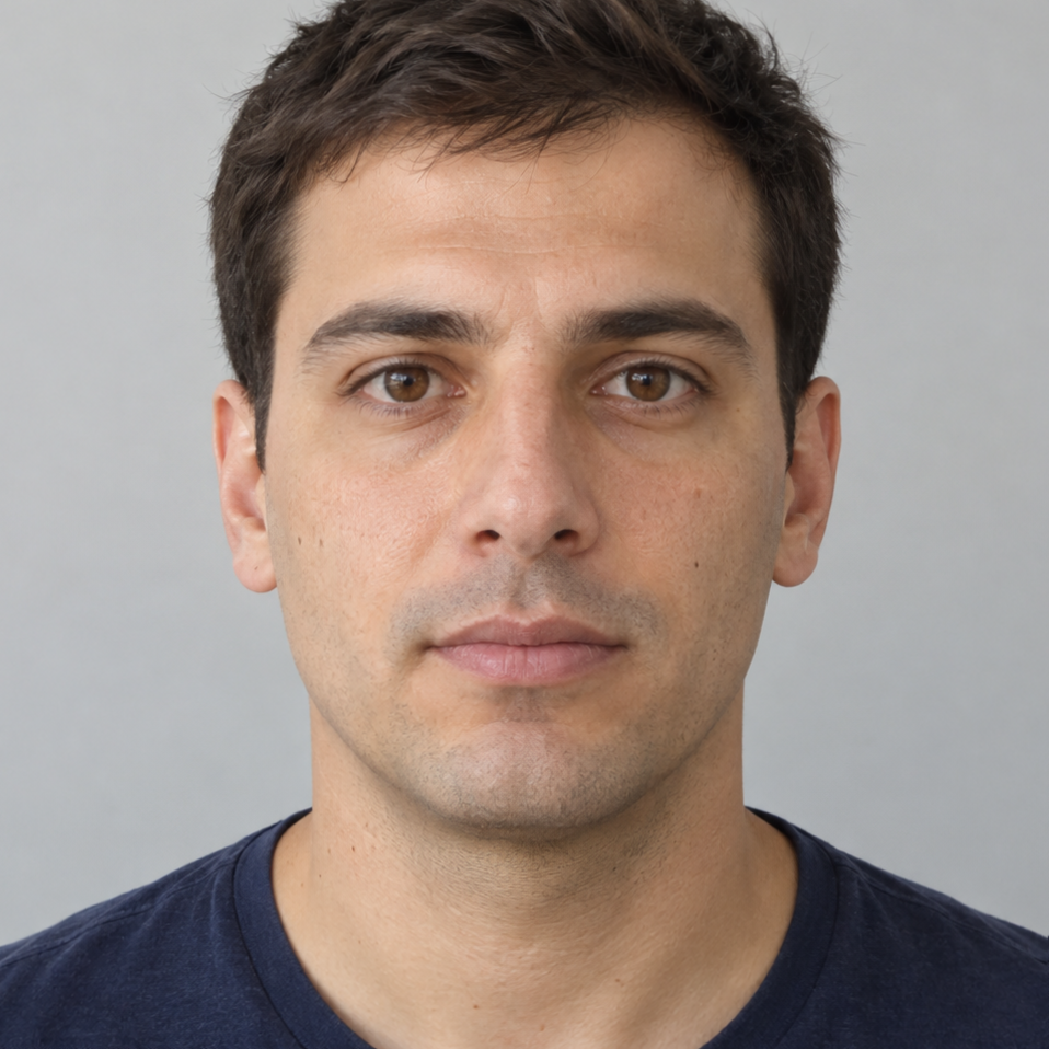 Original synthetic sample portrait
